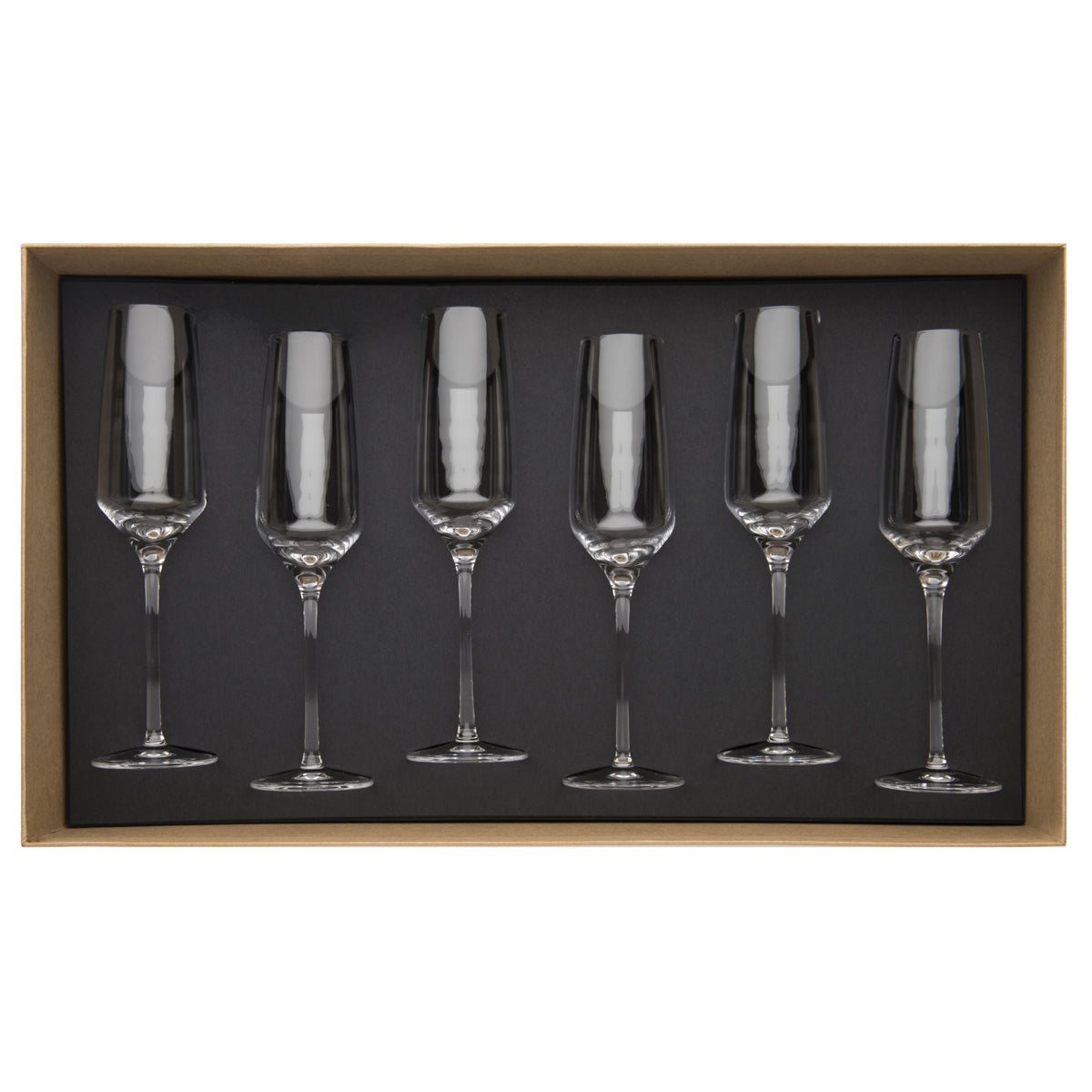 MUSE Gift box of 6 Champagne flutes 19 cl DEGRENNE