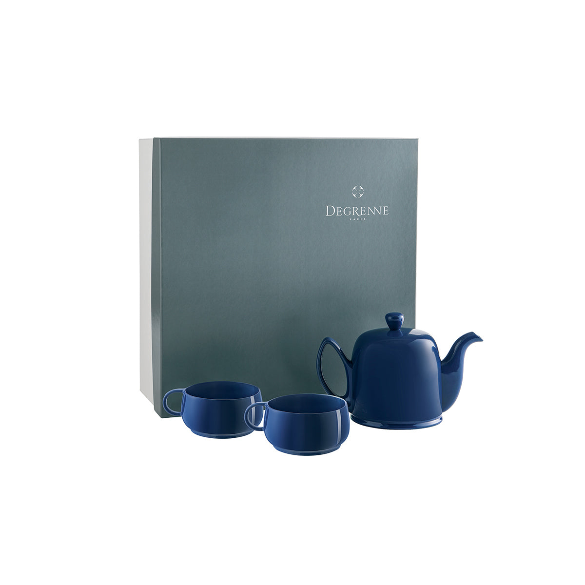 Guy Degrenne Salam Monochrome Blue 4 Cup Insulated Teapot, 24 Ounces – Wine  And Tableware