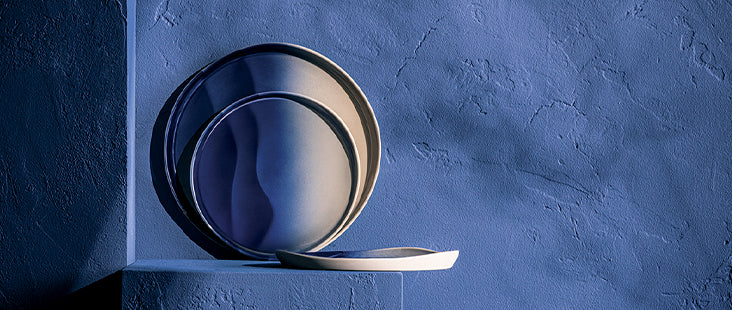 Assiettes Bleues