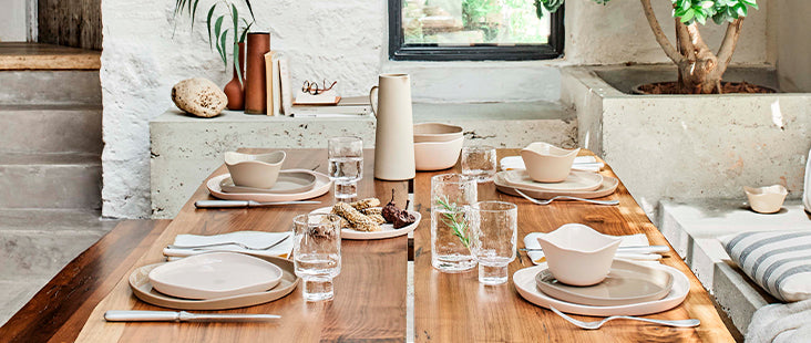 Assiettes en Grès