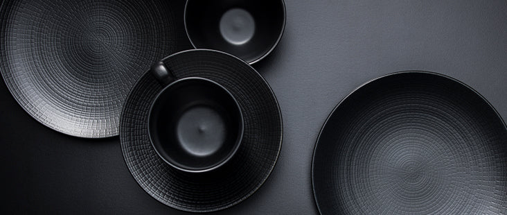 Assiettes Noires