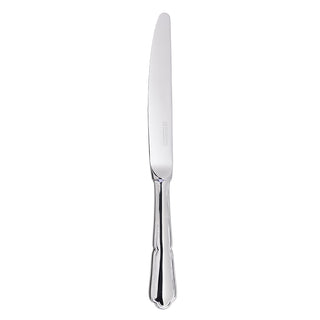 CONTOUR MIROIR Couteau de table manche orfèvre lame scie