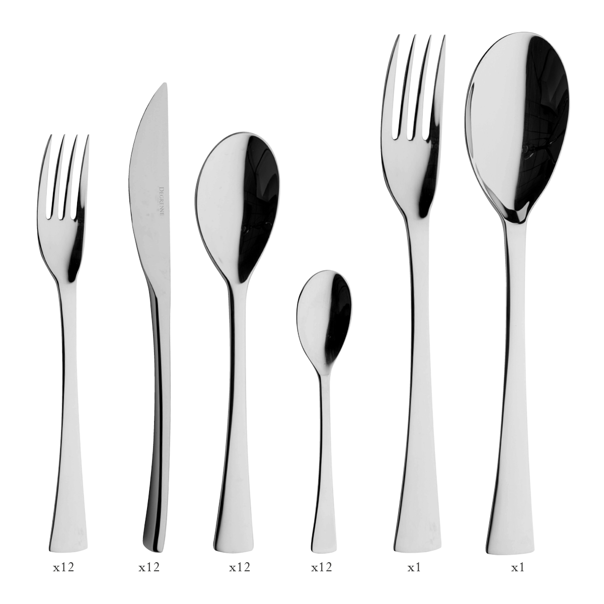 50-Piece Flatware Set