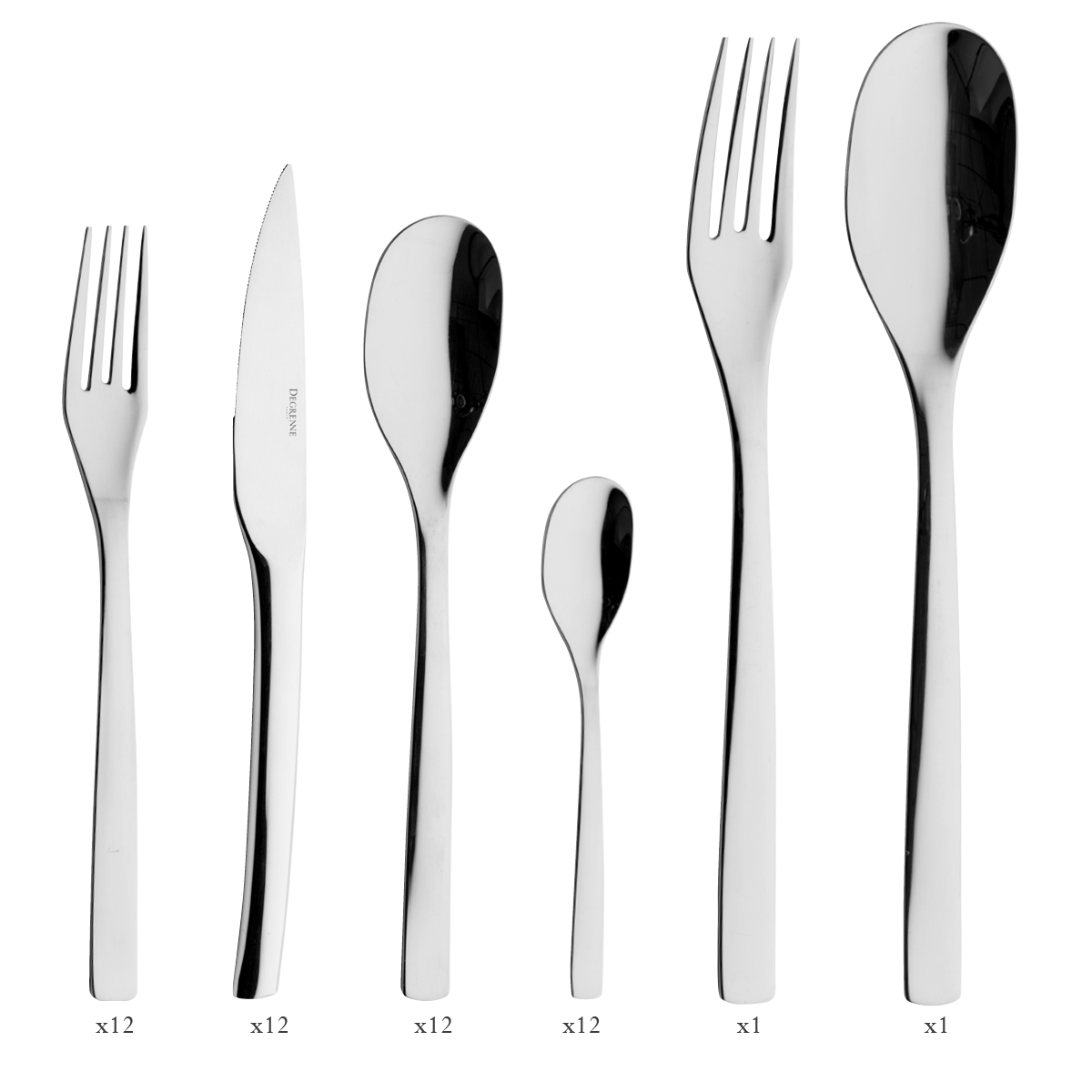 50-Piece Flatware Set