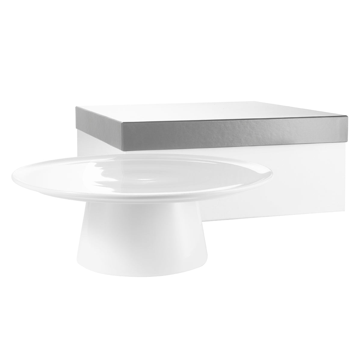 MODULO WHITE Cake stand 25 cm – Guy Degrenne