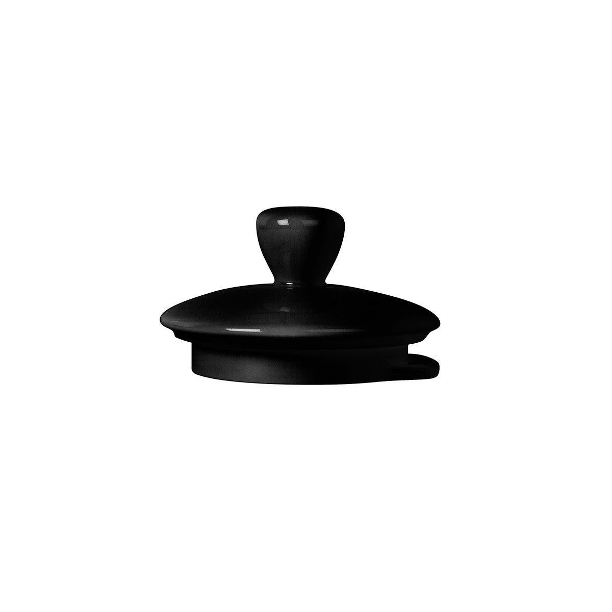 Image du produit: SALAM BLACK MAT FINISH Porcelan lid for tea pot 6/8 cups