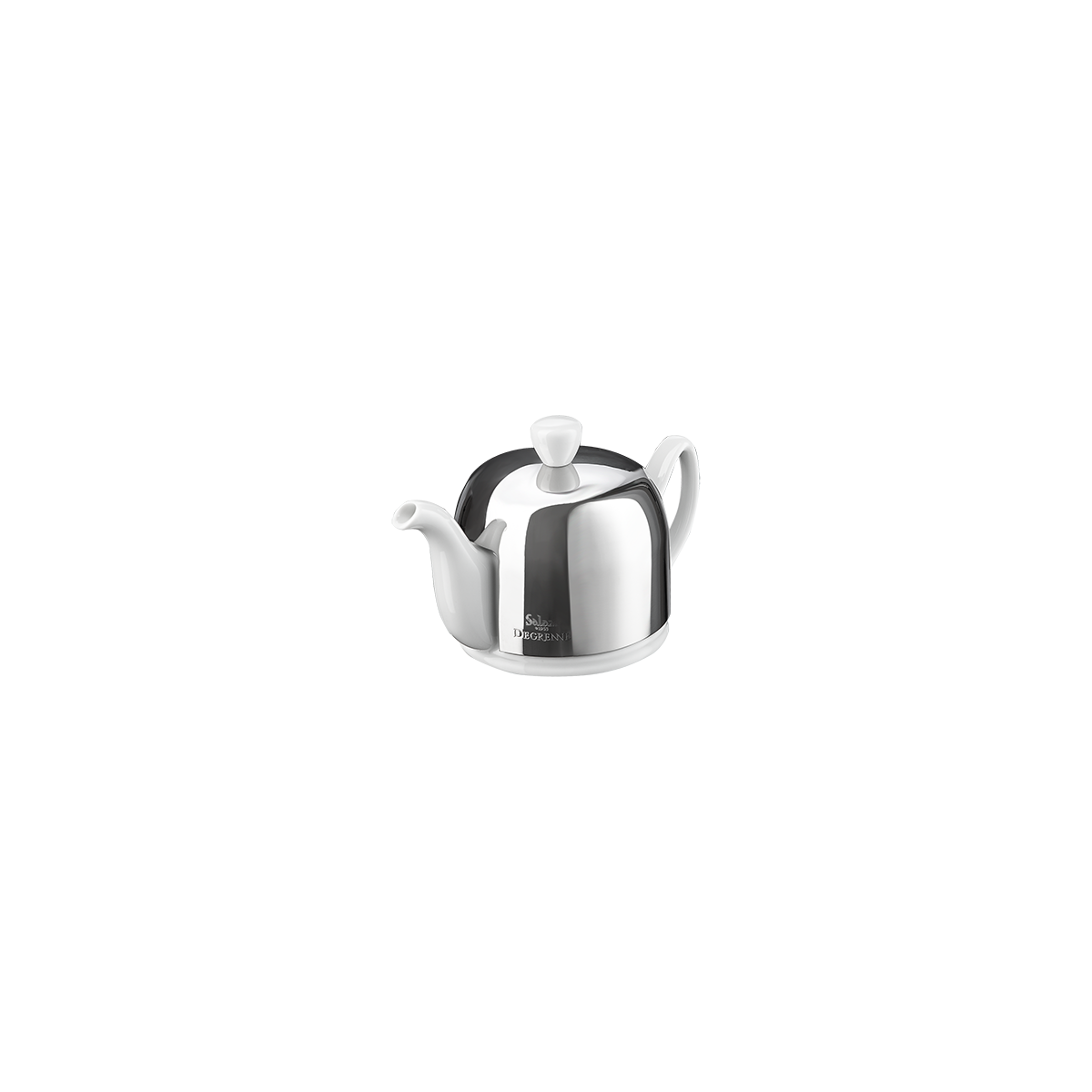 Teapot 2-Cup Mirror Cloche