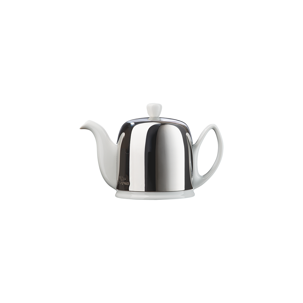 Teapot 4-Cup Mirror Cloche