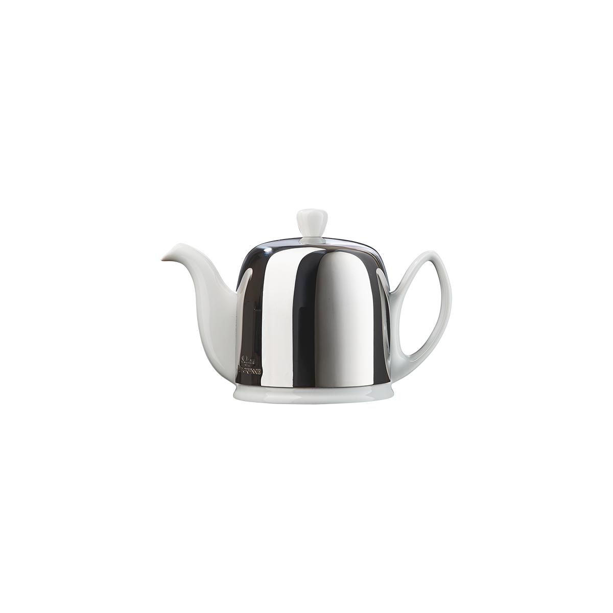 Teapot 4-Cup Mirror Cloche