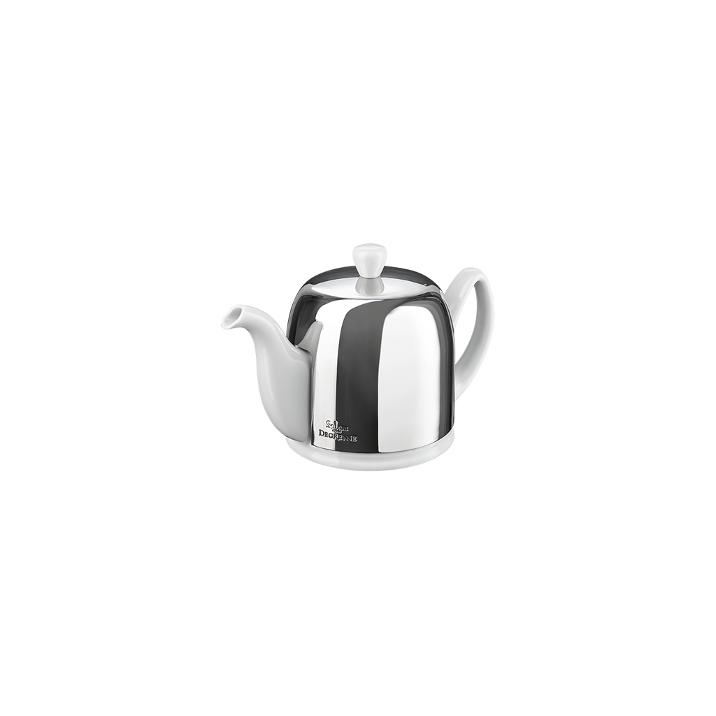 Teapot 4-Cup Mirror Cloche