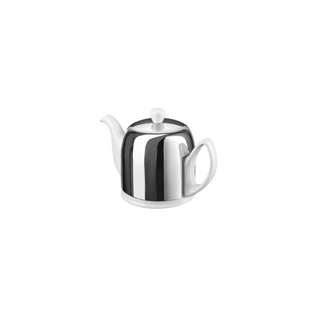 Teapot 4-Cup Mirror Cloche