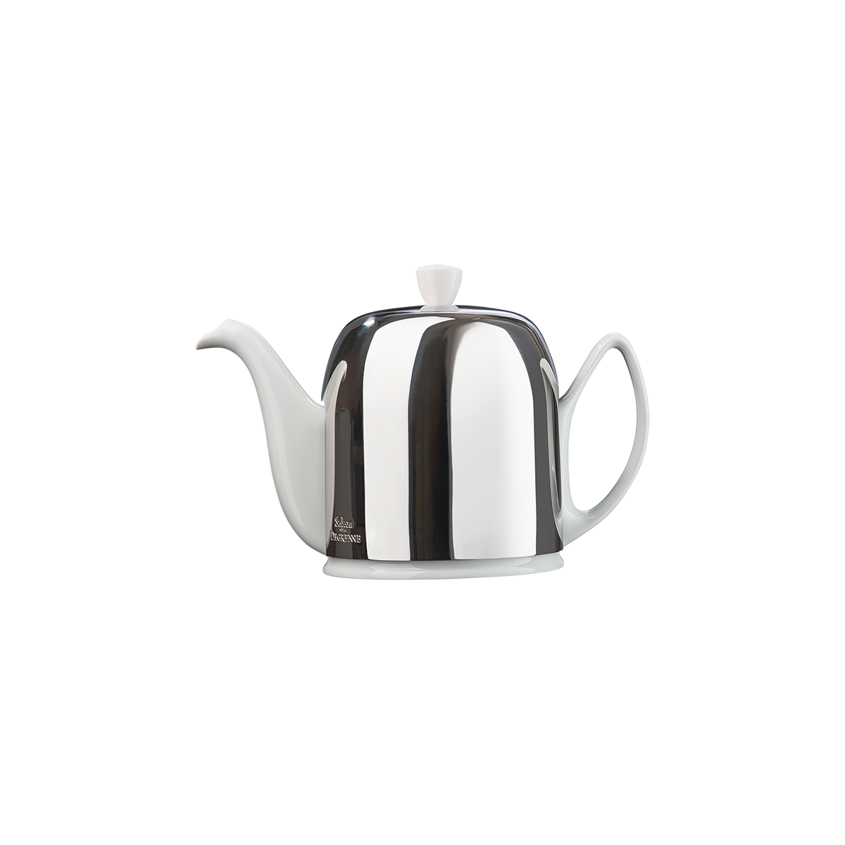 Teapot 6-Cup Mirror Cloche