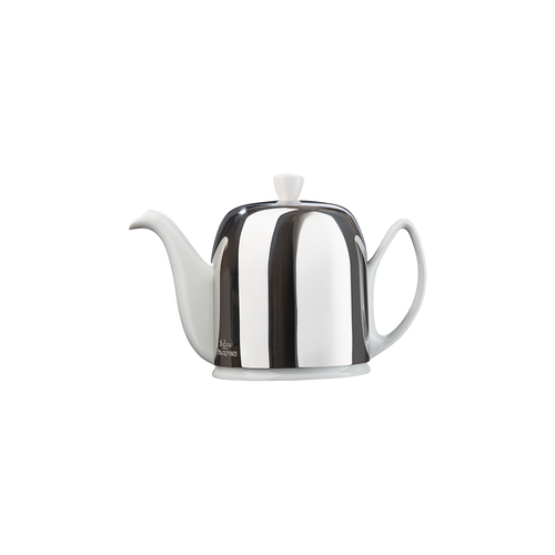 Teapot 6-Cup Mirror Cloche