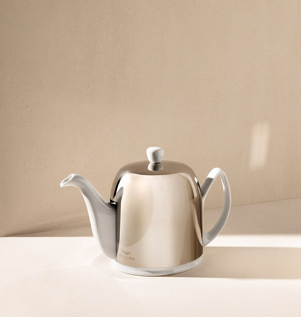 SALAM CLASSIQUE Tea pot 6 cups mirror bell