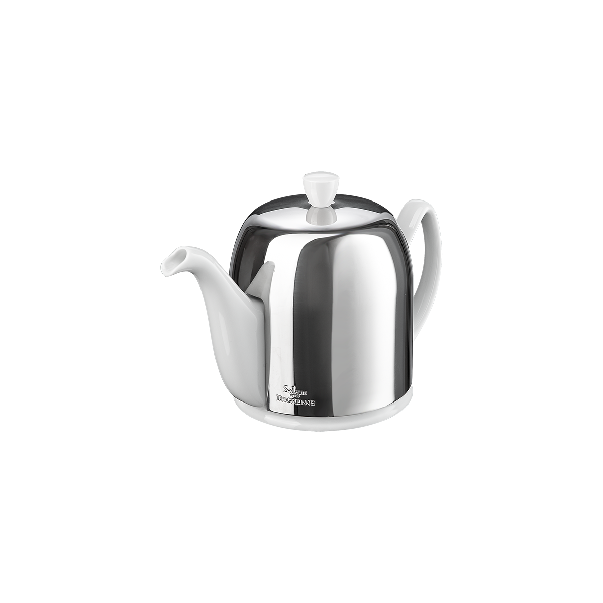 Teapot 8-Cup Mirror Cloche
