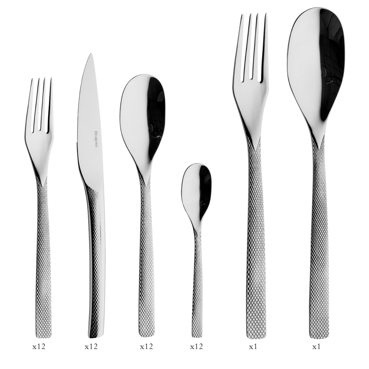50-Piece Flatware Set