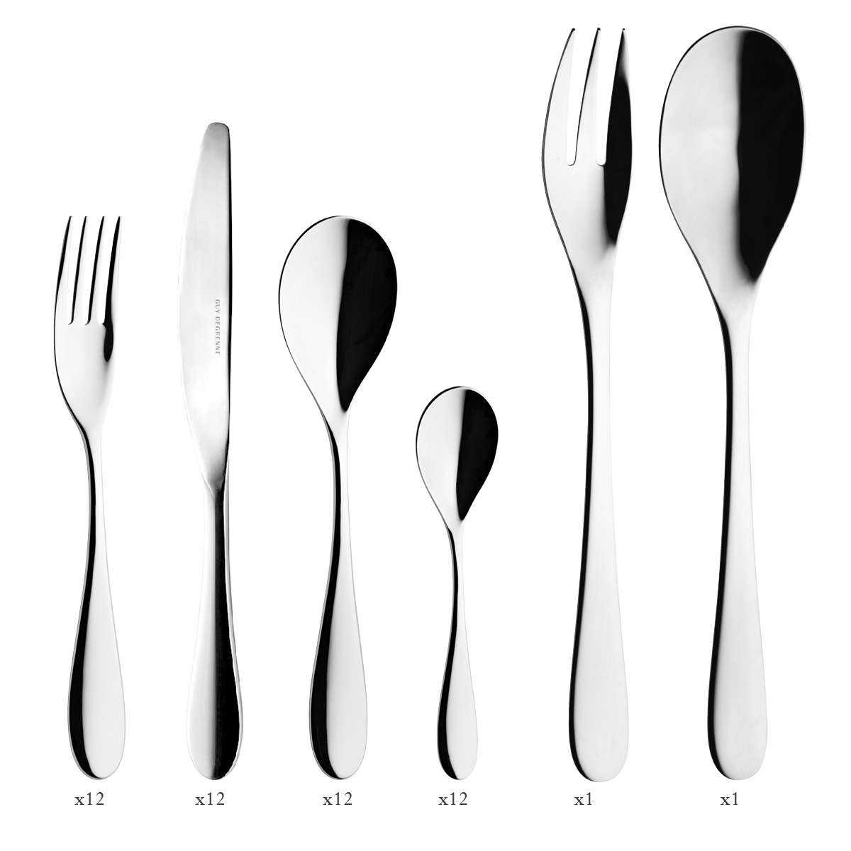 50-Piece Flatware Set