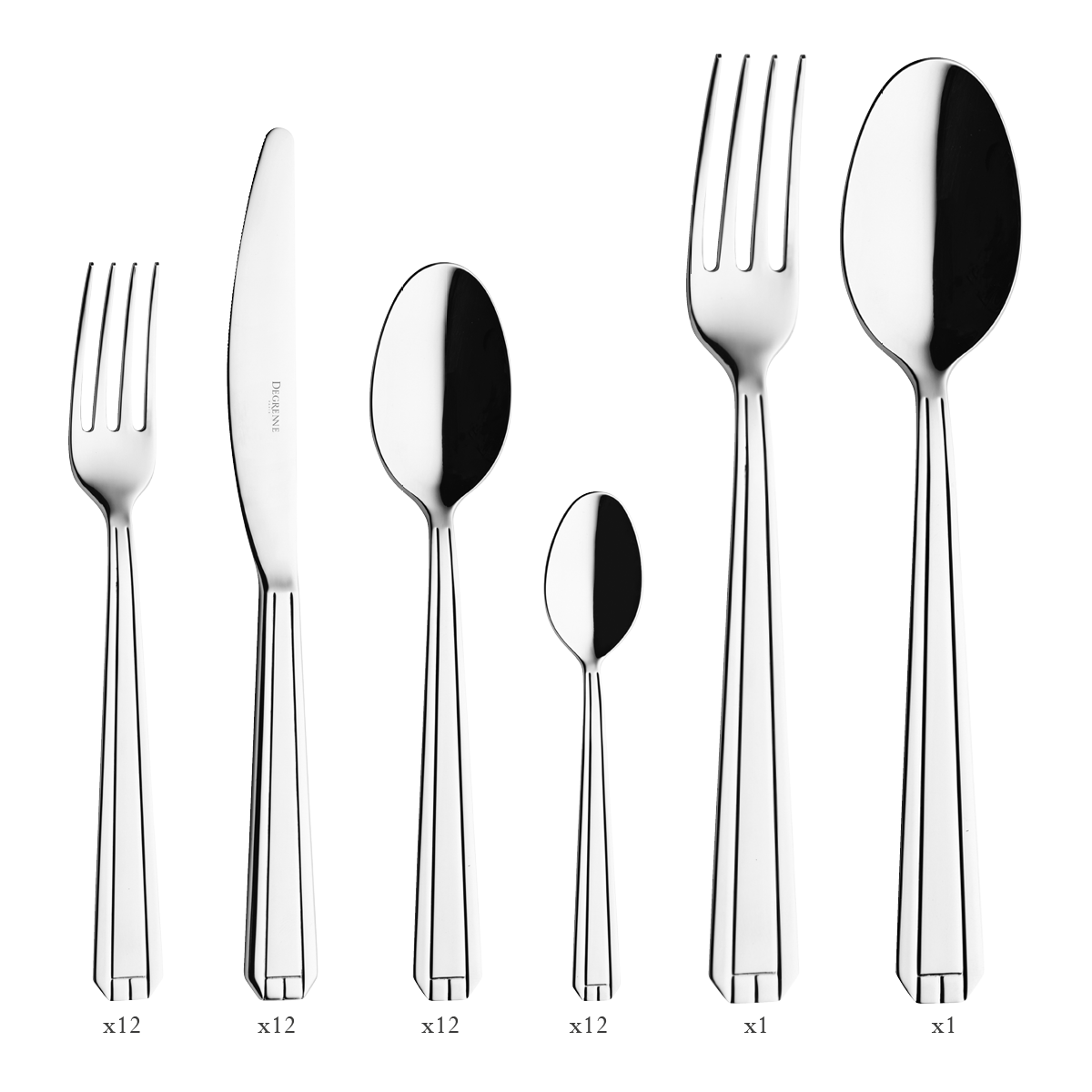 50-Piece Flatware Set