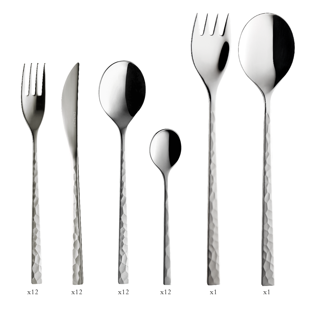 50-Piece Flatware Set