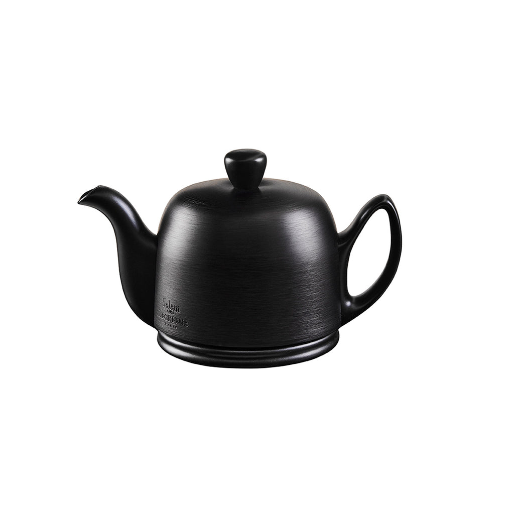 Teapot 2-Cup Black Cloche