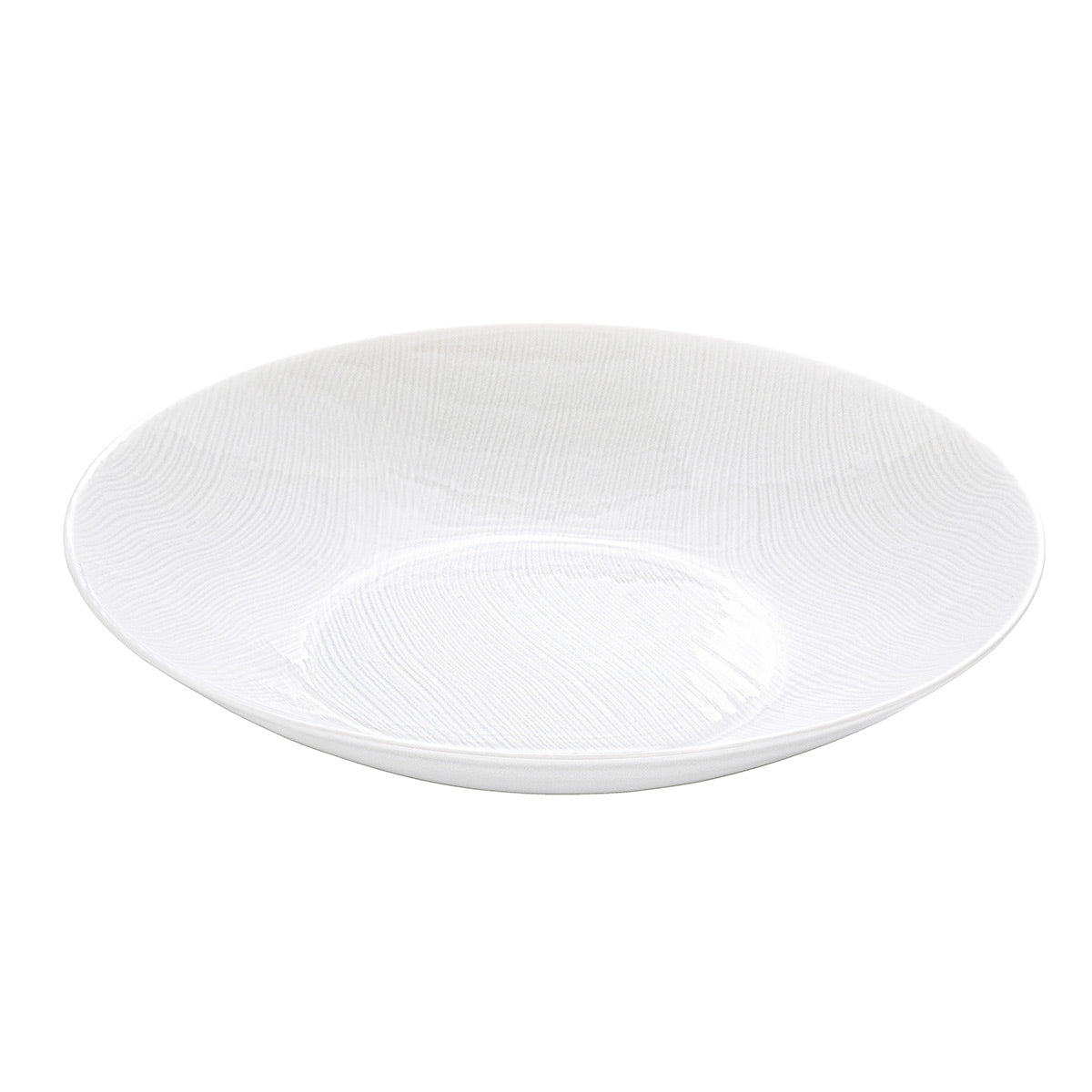 RIVAGE BLANC Assiette coupe ronde 24cm