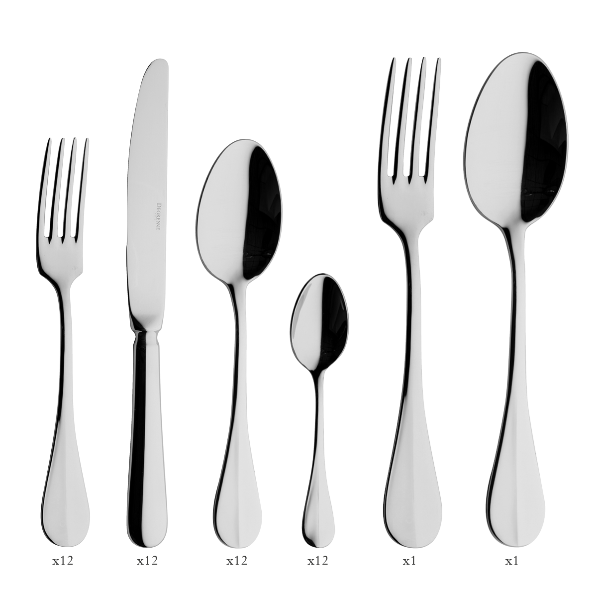 50-Piece Flatware Set