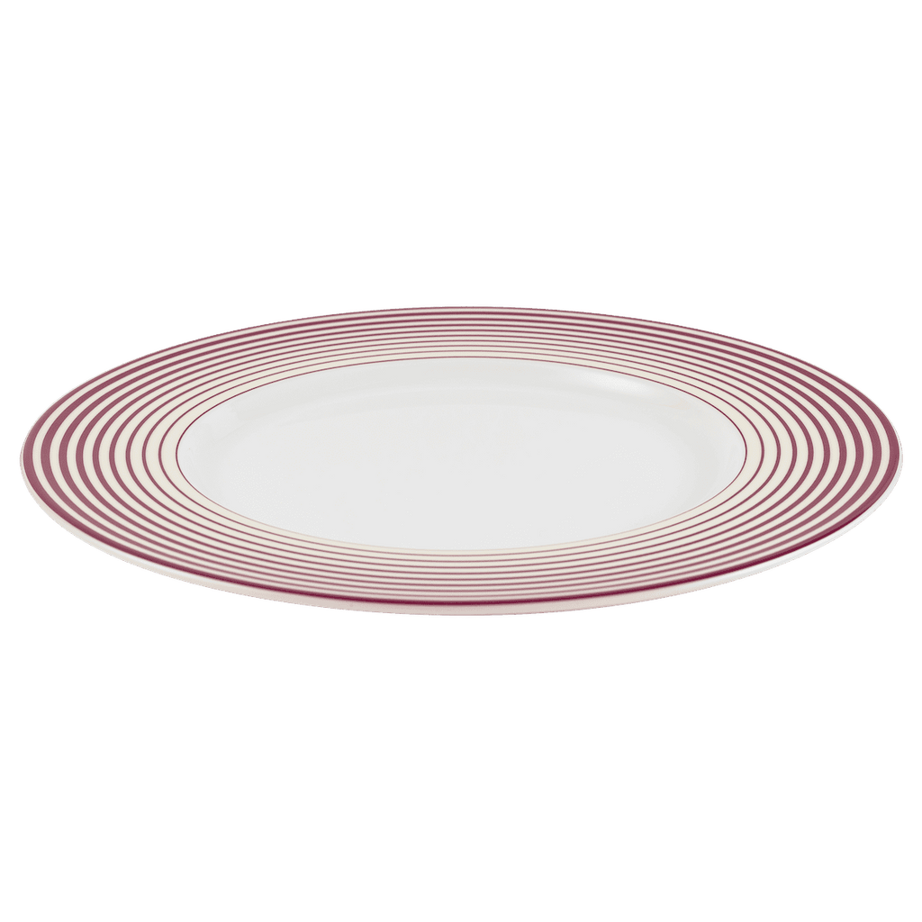 HYPNOSE BURGUNDY Dinner plate