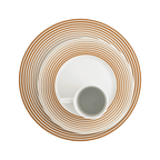 HYPNOSE BROWN Dinner plate