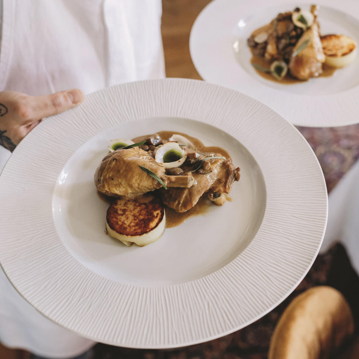 BOREAL ONDE Assiette plate 22,5 cm