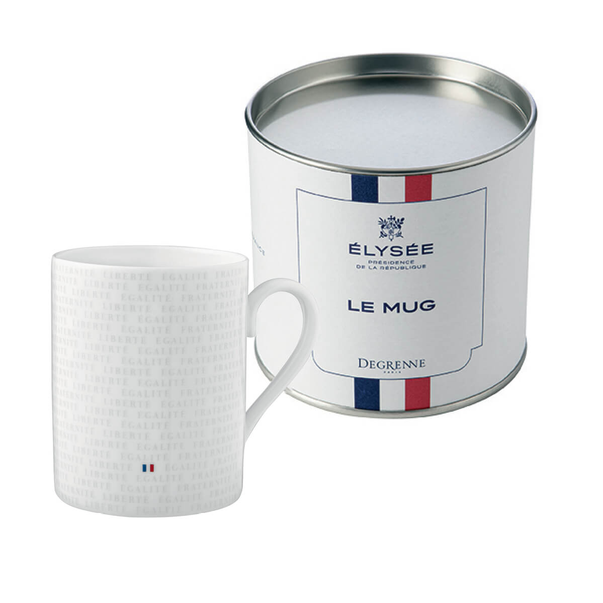 DEGRENNE ELYSEE French currency mug 30 cl