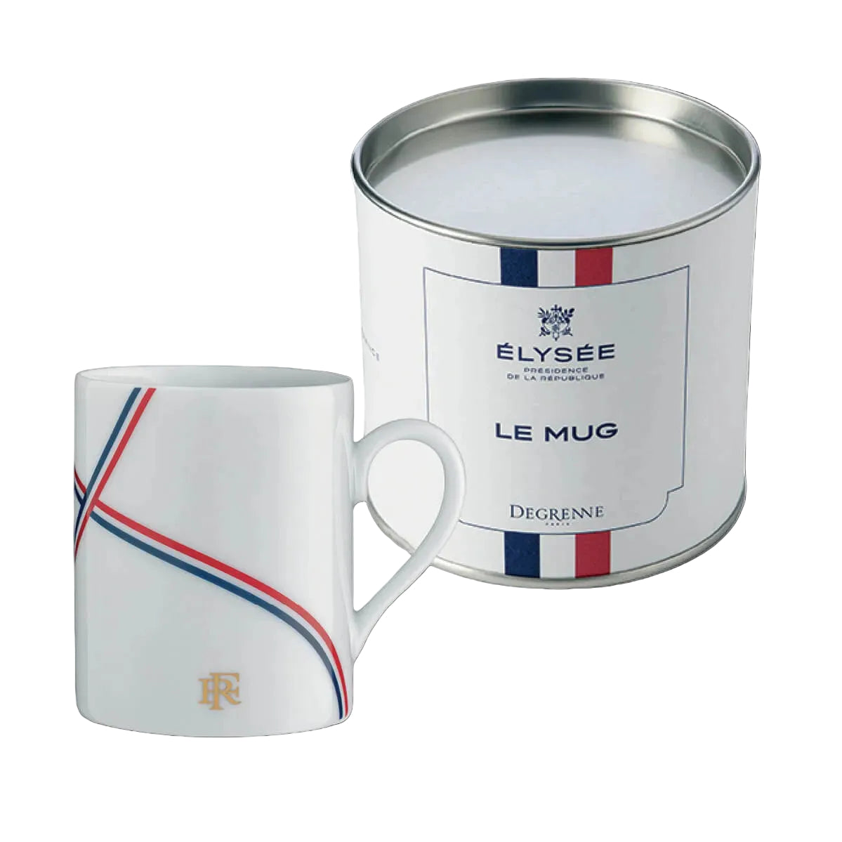 DEGRENNE ELYSEE Mug 30 cl Ribbon