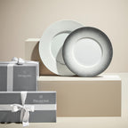 COLLECTION L FRAGMENT WHITE Dessert plate 24 cm