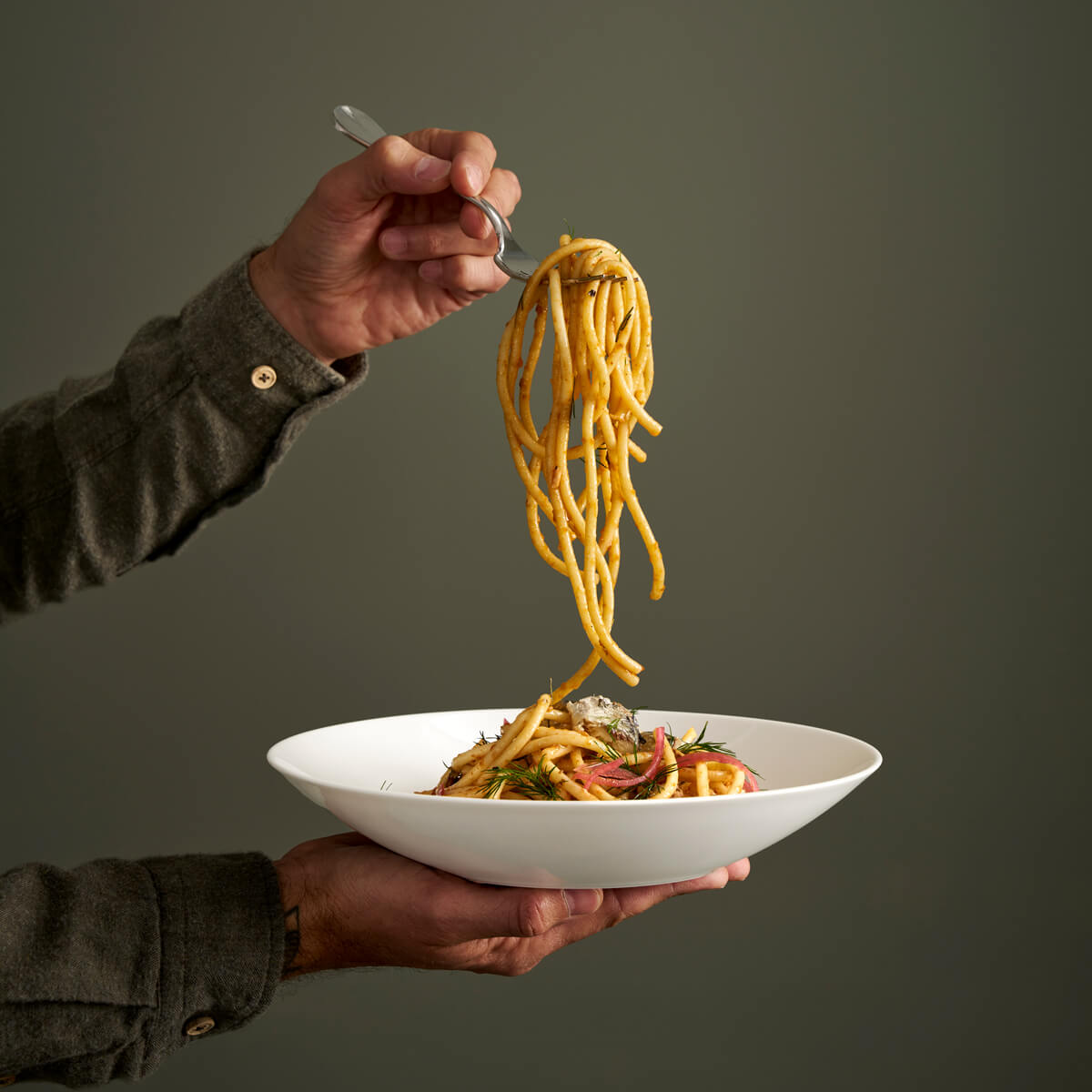 MODULO WHITE Round cereal plate 24cm