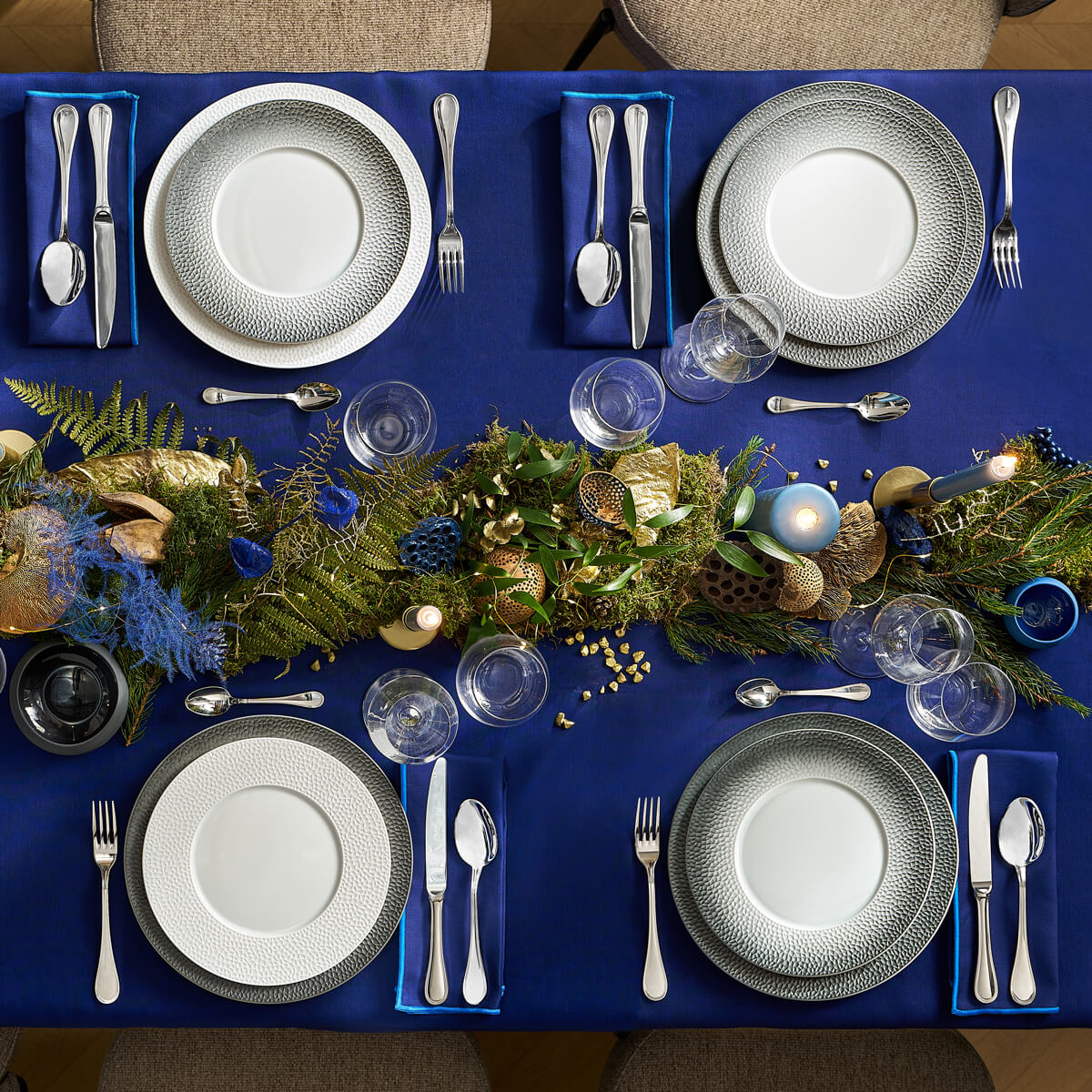 COLLECTION L FRAGMENT BLANC Assiette de présentation 32 cm