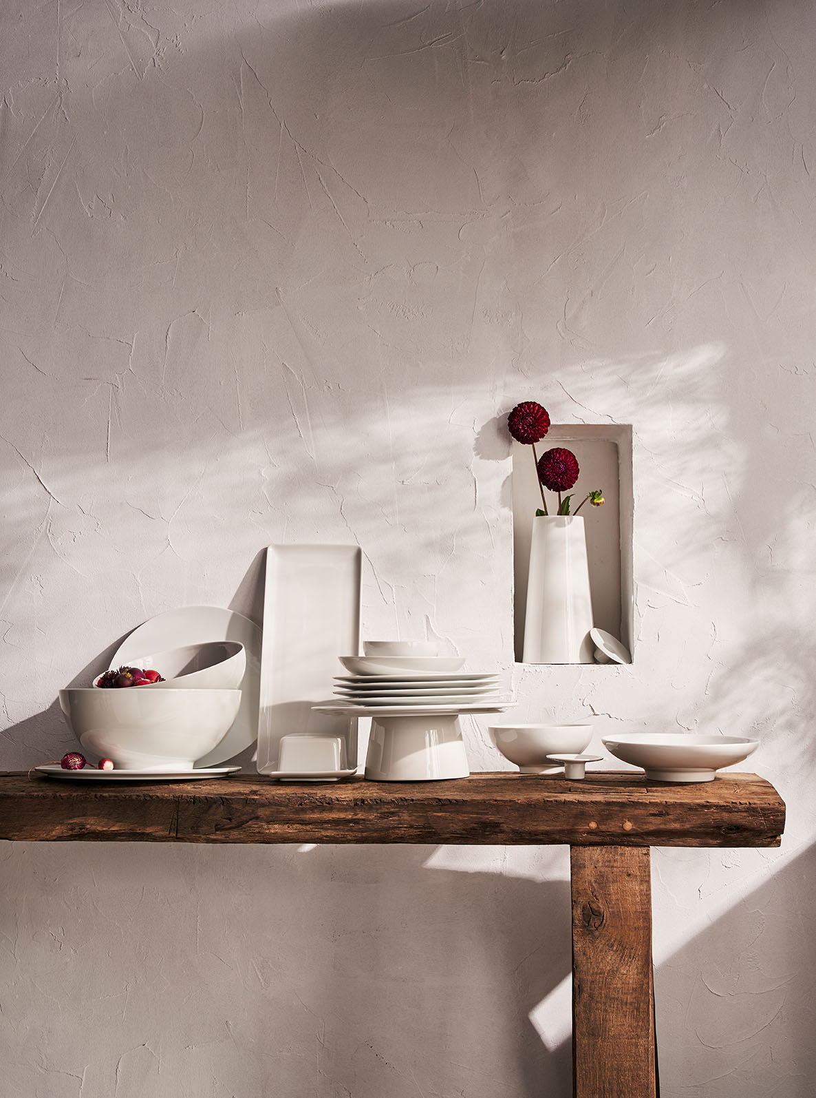 MODULO WHITE Plate 26 cm