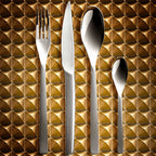 GUEST STAR MIROIR Coffret 24 couverts monobloc lame scie