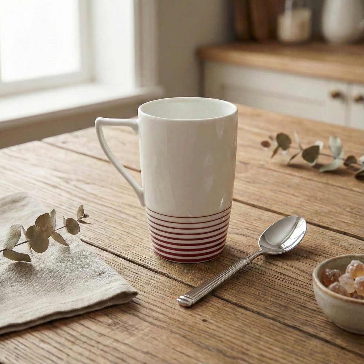 NEWPORT BURGUNDY Mug 50 cl