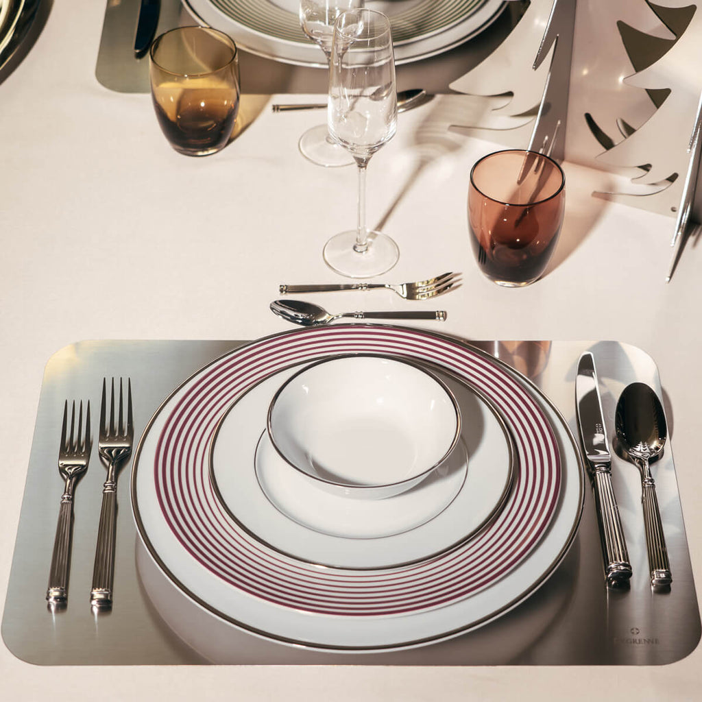 HYPNOSE BURGUNDY Dessert plate
