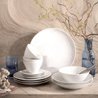 RIVAGE WHITE Round small bowl 13cm