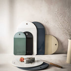 BAHIA PIERRE DE LUNE Planche en porcelaine 29 cm