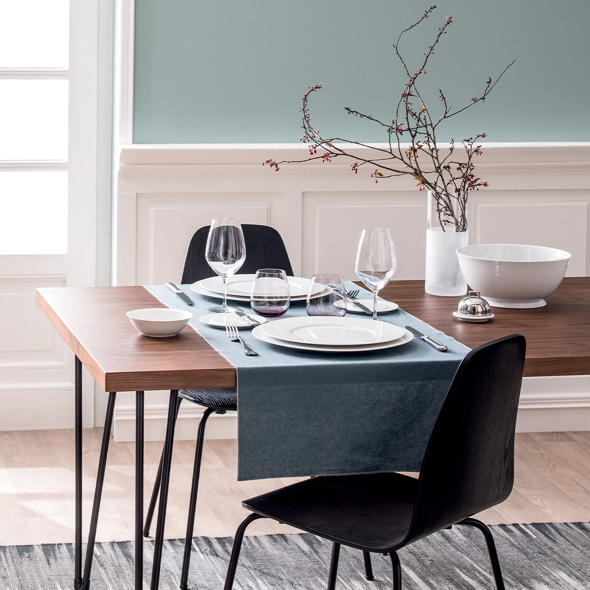 COLLECTION L WHITE Presentation plate 32 cm