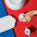 COLLECTION L WHITE Cake dish 35 x 15 cm