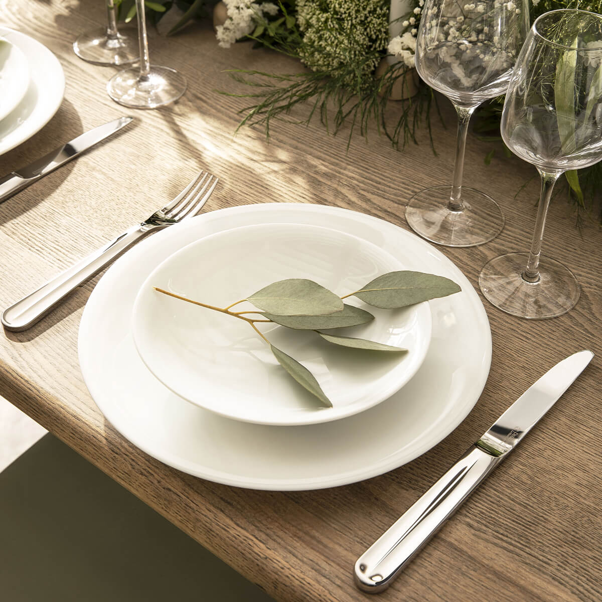 SD ONE BLANC Assiette coupe 19 cm