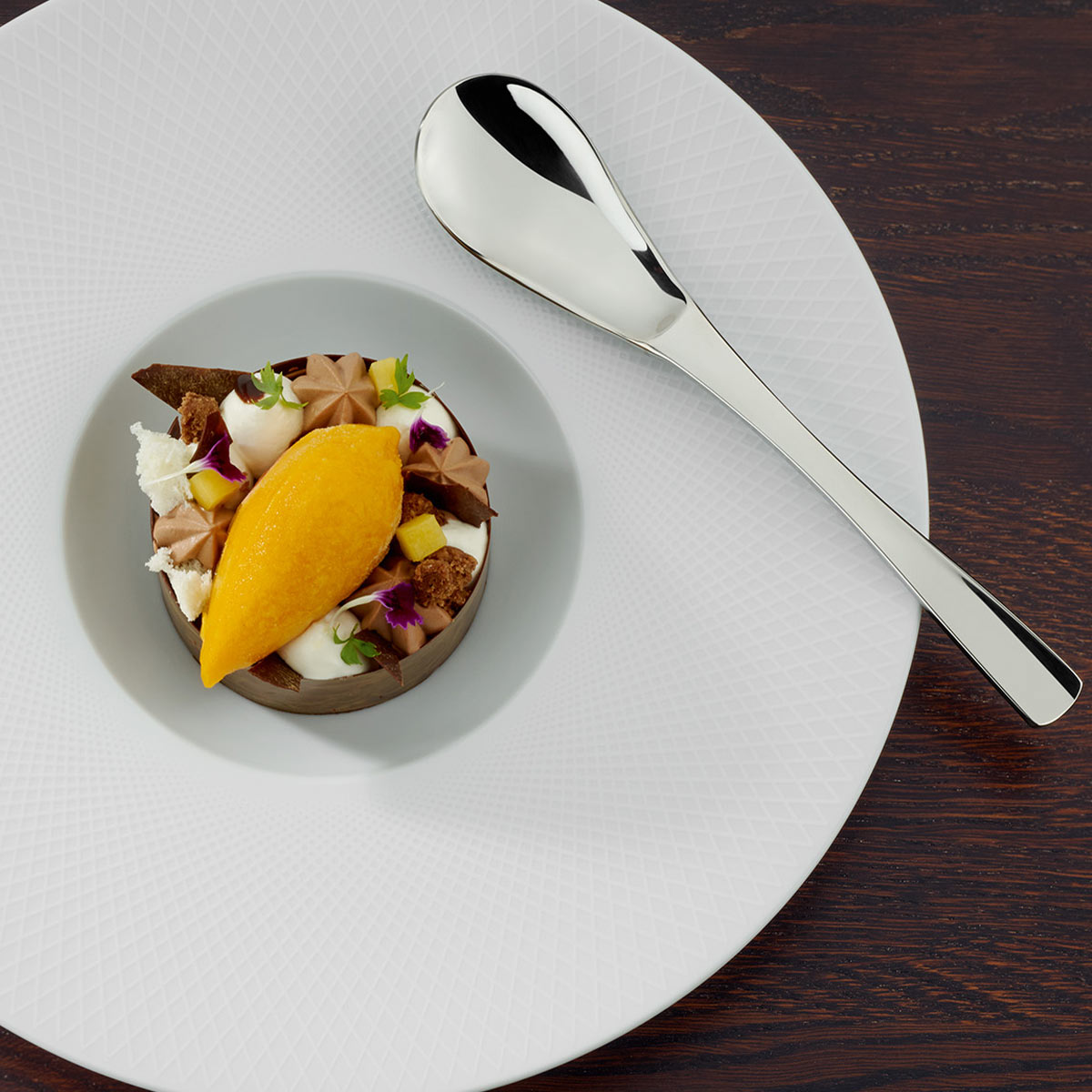 XY MIRROR FINISH Box set for 99 place settings