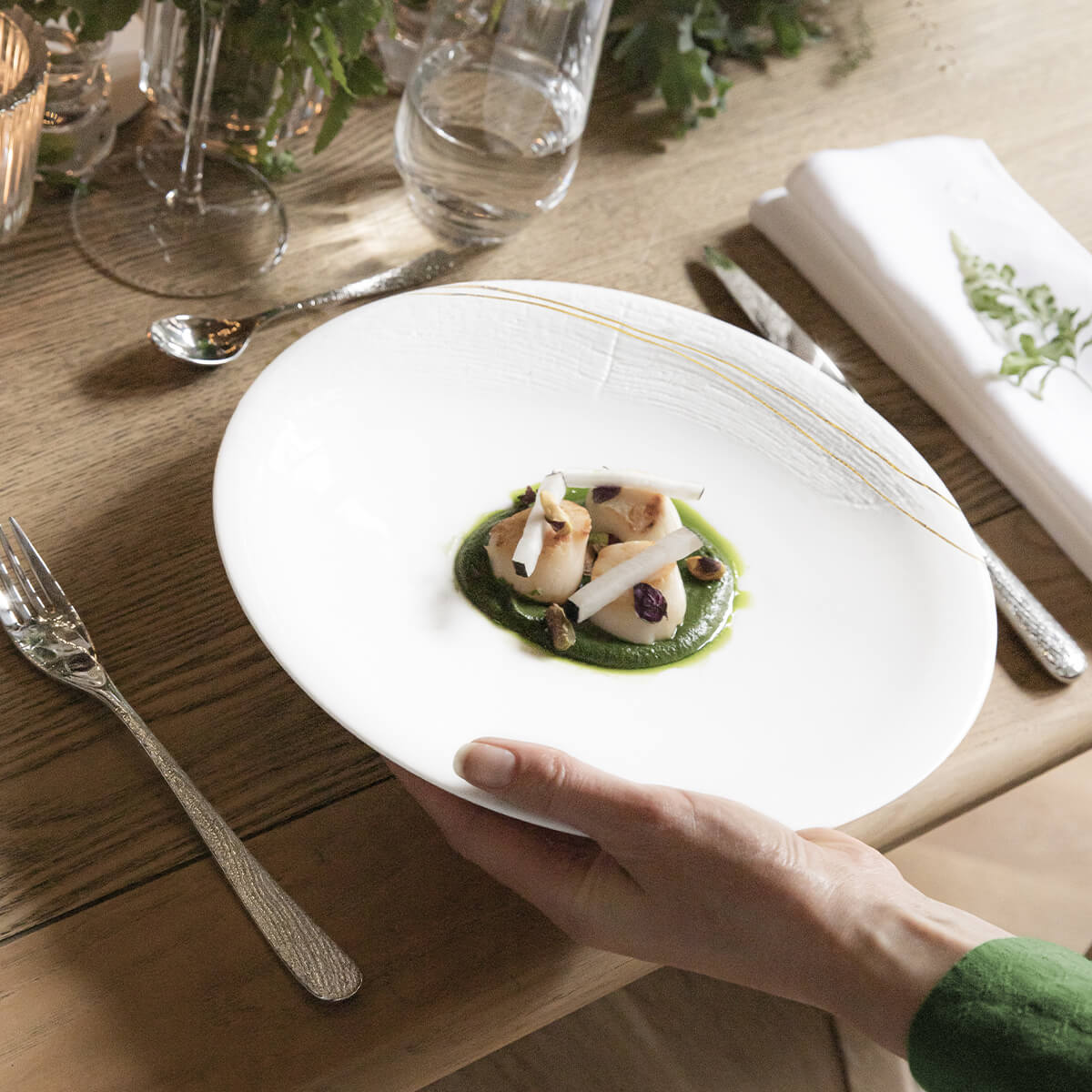 SUPERNATURE GOLD Plate 27 cm