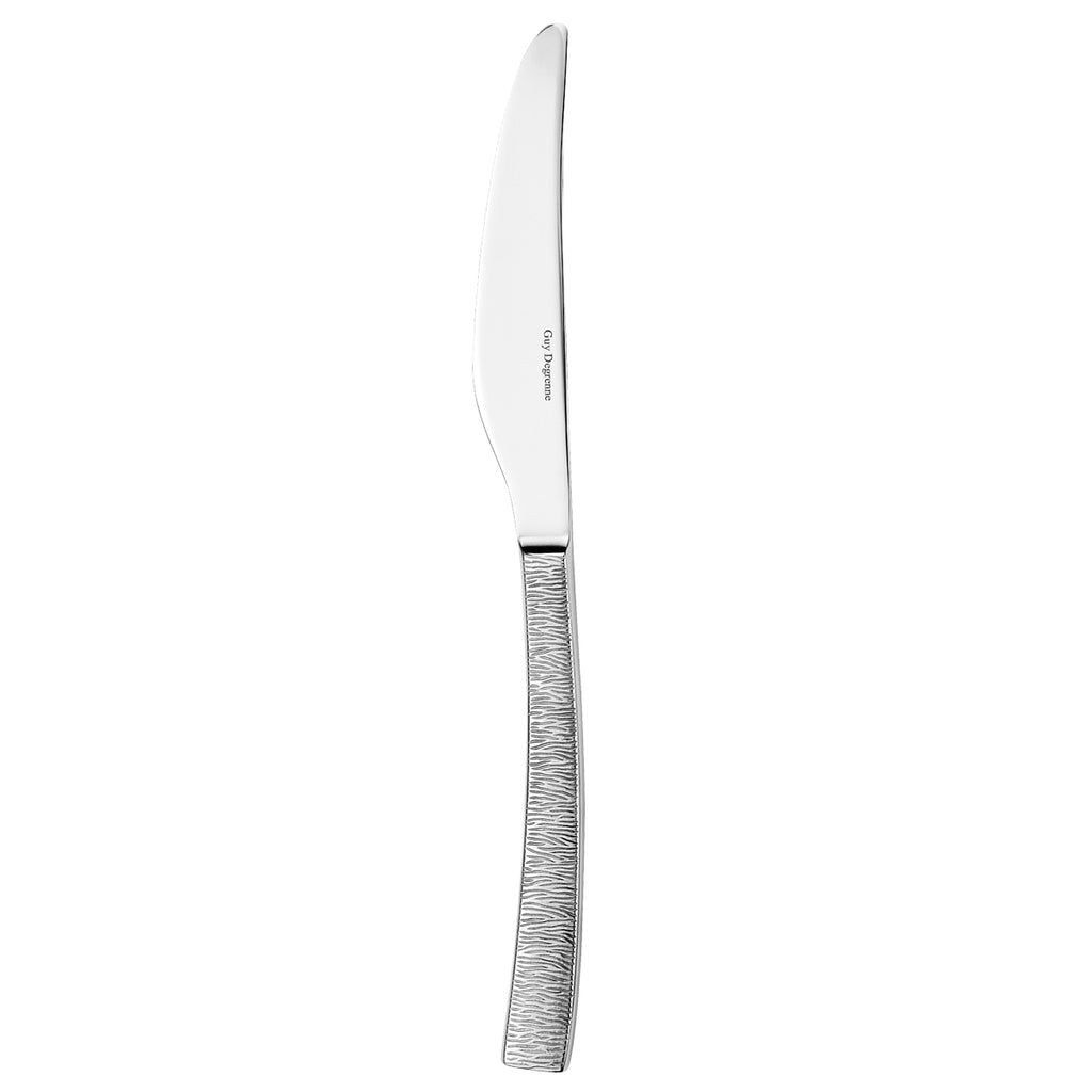 ASTREE CISELE MIRROR FINISH Table knife, 1 pc solid handle, serrated