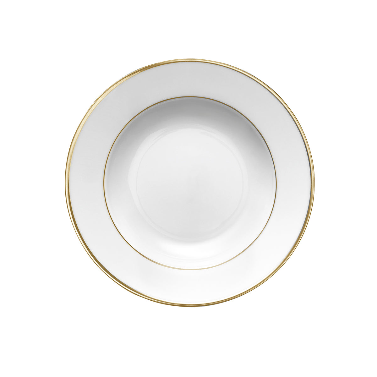 ECLIPSE GALON GOLD Rimmed soup dish 22,5 cm