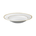 ECLIPSE GALON GOLD Rimmed soup dish 22,5 cm