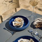 GOURMET BLEU Grande assiette cocotte 22 cm