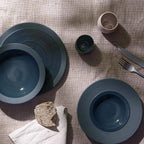 BAHIA BLUE STONE Soup dish 20 cm